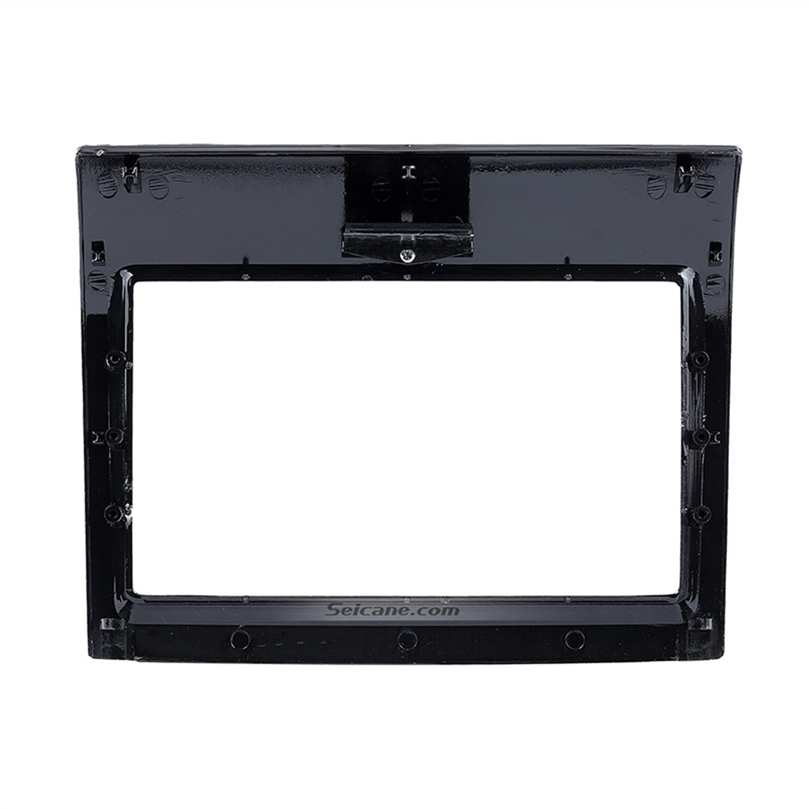 Radioblende,Doppel Din Einbaurahmen Schwarzer Adapter DVD Spieler 2Din Car Fitting Kit Autoradio Fascia Frame Panel Fit für 2011 FIAT DUCATO. Dash-Mount-Kit. von Janmobrian