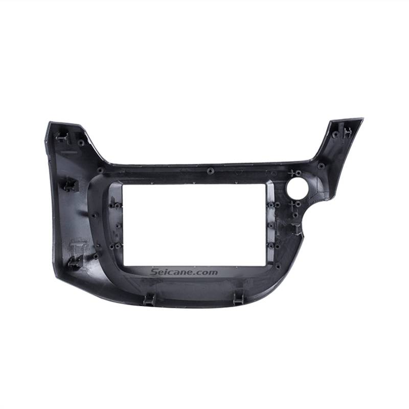 Radioblende,Doppel Din Einbaurahmen Schwarzer doppelter DIN-Auto-Funkrahmen-Faszienrahmen CD TRIMP-Panel-FIT-Verwendung für 2008-2013 HONDA FIT LHD Audioabdeckungsanschluss. von Janmobrian