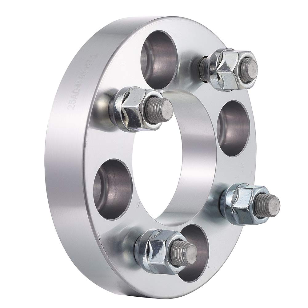 Spurverbreiterung,Spurverbreiterungen 4 stücke Auto Rad Spacer Adapterzentrum Bohrung PCD 4x100 M12x1.5 67mm Hub Centric 4 Nase von Janmobrian