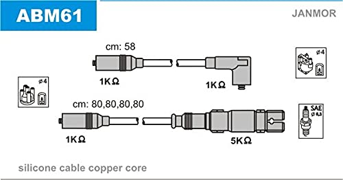 Janmor ABM61 Zündleitungssatz von Janmor