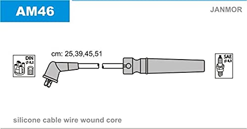 Janmor AM46 Zündleitungssatz von Janmor