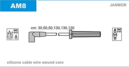 Janmor AM8 Zündleitungssatz von Janmor