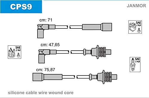 Janmor CPS9 Zündleitungssatz von Janmor