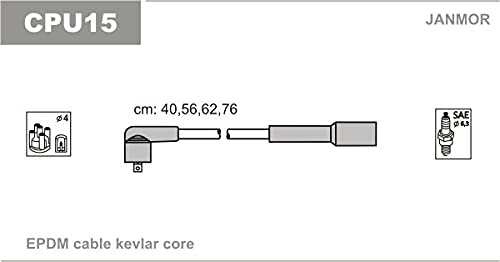 Janmor CPU15 Zündleitungssatz von Janmor