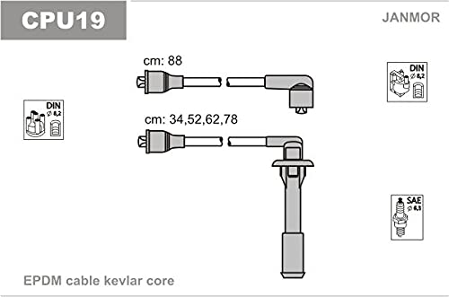 Janmor CPU19 Zündleitungssatz von Janmor