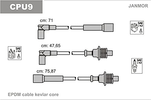 Janmor CPU9 Zündleitungssatz von Janmor