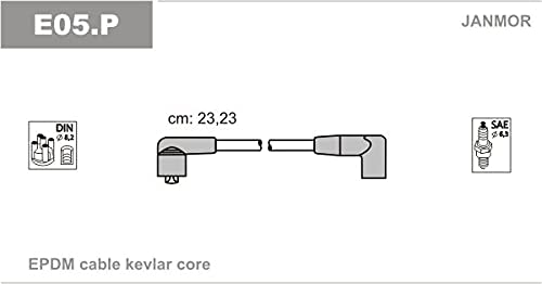Janmor E05.P Zündleitungssatz von Janmor