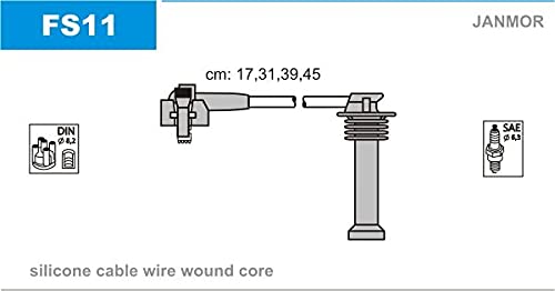 Janmor FS11 Zündleitungssatz von Janmor