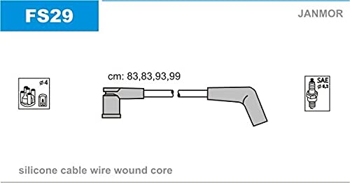 Janmor FS29 Zündleitungssatz von Janmor