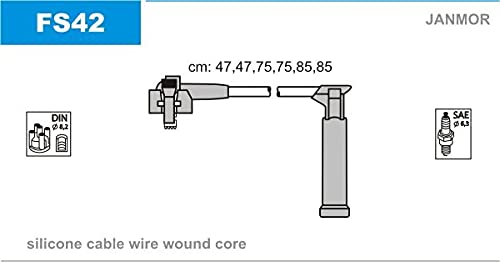 Janmor FS42 Zündleitungssatz von Janmor