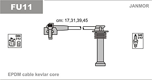 Janmor FU11 Zündleitungssatz von Janmor