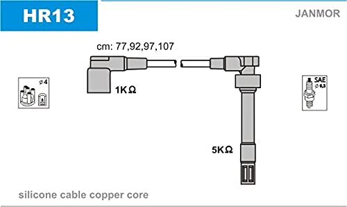 Janmor HR13 Zündleitungssatz von Janmor