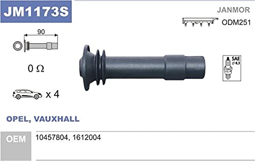 Janmor JM1173S Stecker, Zündspule von Janmor