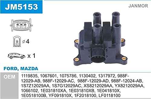 Janmor JM5153 Zündspule von Janmor