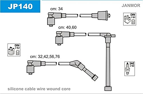 Janmor JP140 Zündleitungssatz von Janmor
