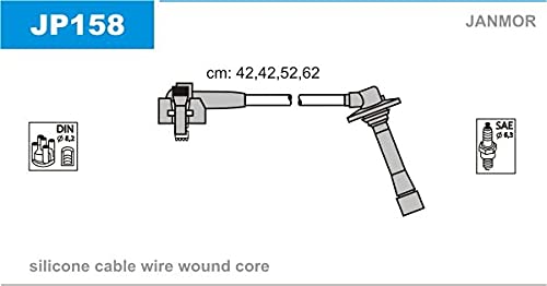 Janmor JP158 Zündleitungssatz von Janmor