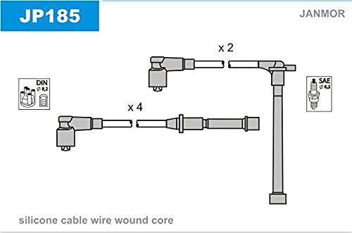 Janmor JP185 Zündleitungssatz von Janmor