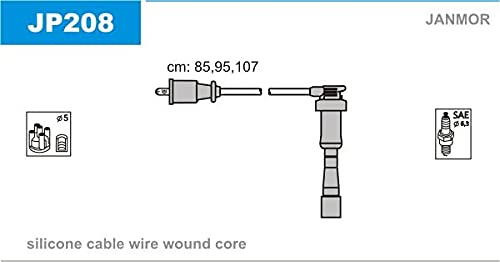 Janmor JP208 Zündleitungssatz von Janmor