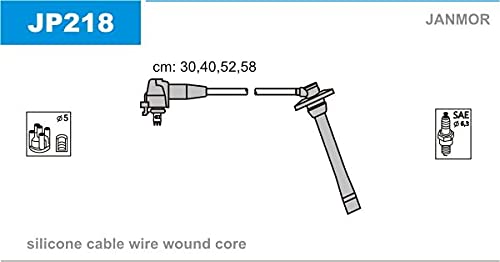 Janmor JP218 Zündleitungssatz von Janmor