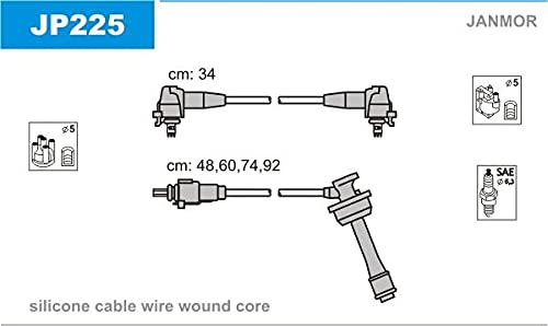 Janmor JP225 Zündleitungssatz von Janmor