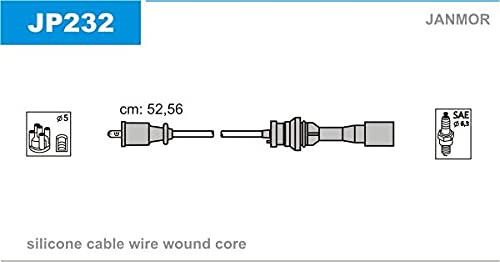 Janmor JP232 Zündleitungssatz von Janmor