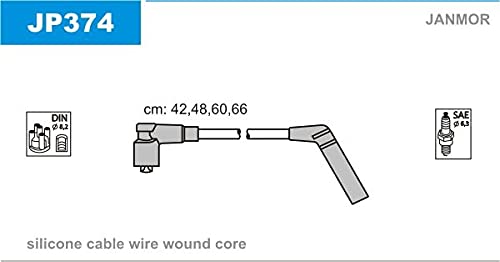 Janmor JP374 Zündleitungssatz von Janmor