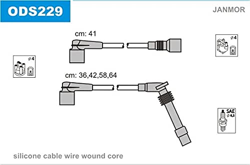 Janmor ODS229 Zündleitungssatz von Janmor