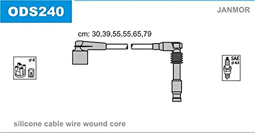 Janmor ODS240 Zündleitungssatz von Janmor