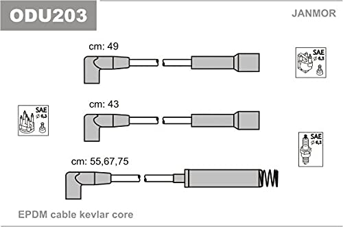Janmor ODU203 Zündleitungssatz von Janmor