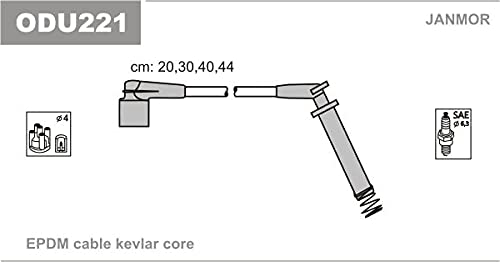 Janmor ODU221 Zündleitungssatz von Janmor