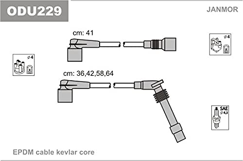 Janmor ODU229 Zündleitungssatz von Janmor