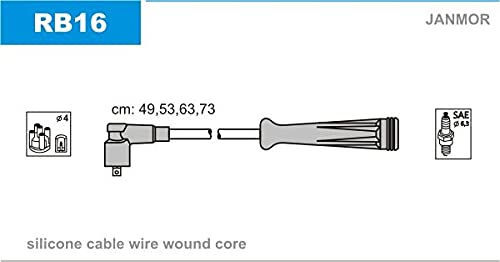 Janmor RB16 Zündleitungssatz von Janmor