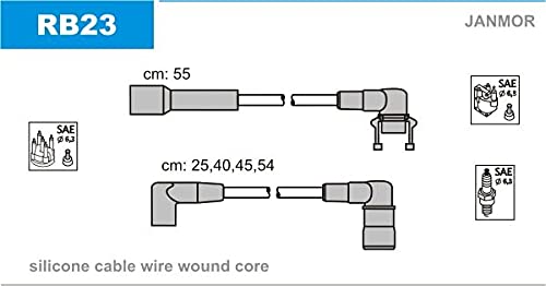 Janmor RB23 Zündleitungssatz von Janmor