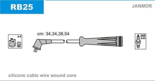 Janmor RB25 Zündleitungssatz von Janmor