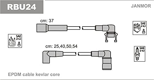 Janmor RBU24 Zündleitungssatz von Janmor