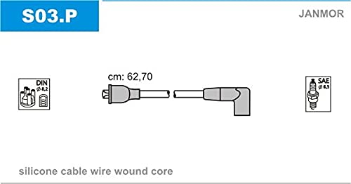 Janmor S03.P Zündleitungssatz von Janmor