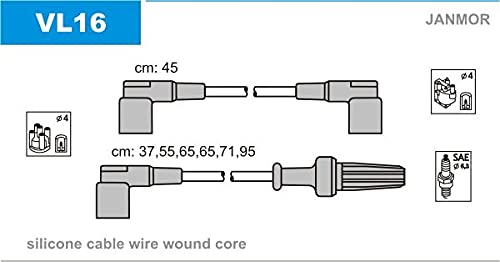 Janmor VL16 Zündleitungssatz von Janmor
