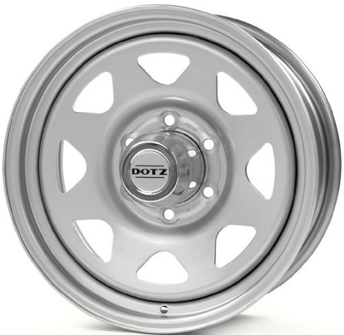 LEICHTMETALLRADER DOTZ 4X4 DAKAR SILVER 15" von Jantes Dotz