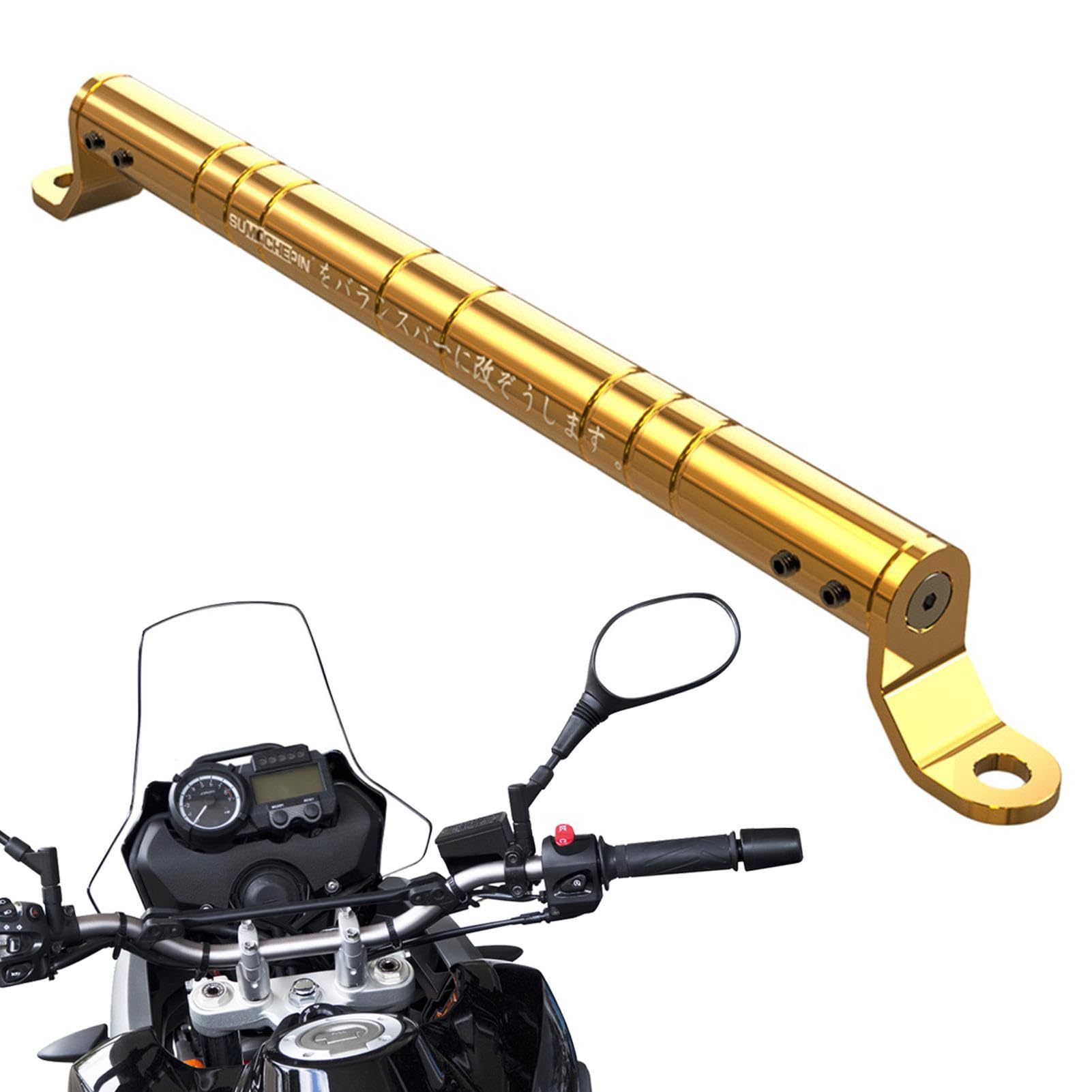 Balance Bar aus Aluminiumlegierung – leichte Motorrad-Lenker-Querstange aus Aluminiumlegierung | Dureble Crossbar-Lenker, verlängerte Verstärkung für Elektrofahrzeuge, Motorräder von Janurium