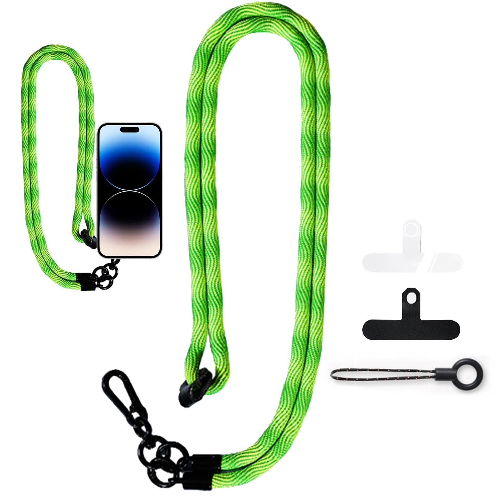 Handy-Lanyard, Handy-Umhängegurt - Anti-Verlust-Handy-Umhängeband, Handy-Umhängeband | Smartphone-Lanyard-Schulterhalsgurt für 4-6,7-Zoll-Full-Cover-Telefonhülle von Janurium