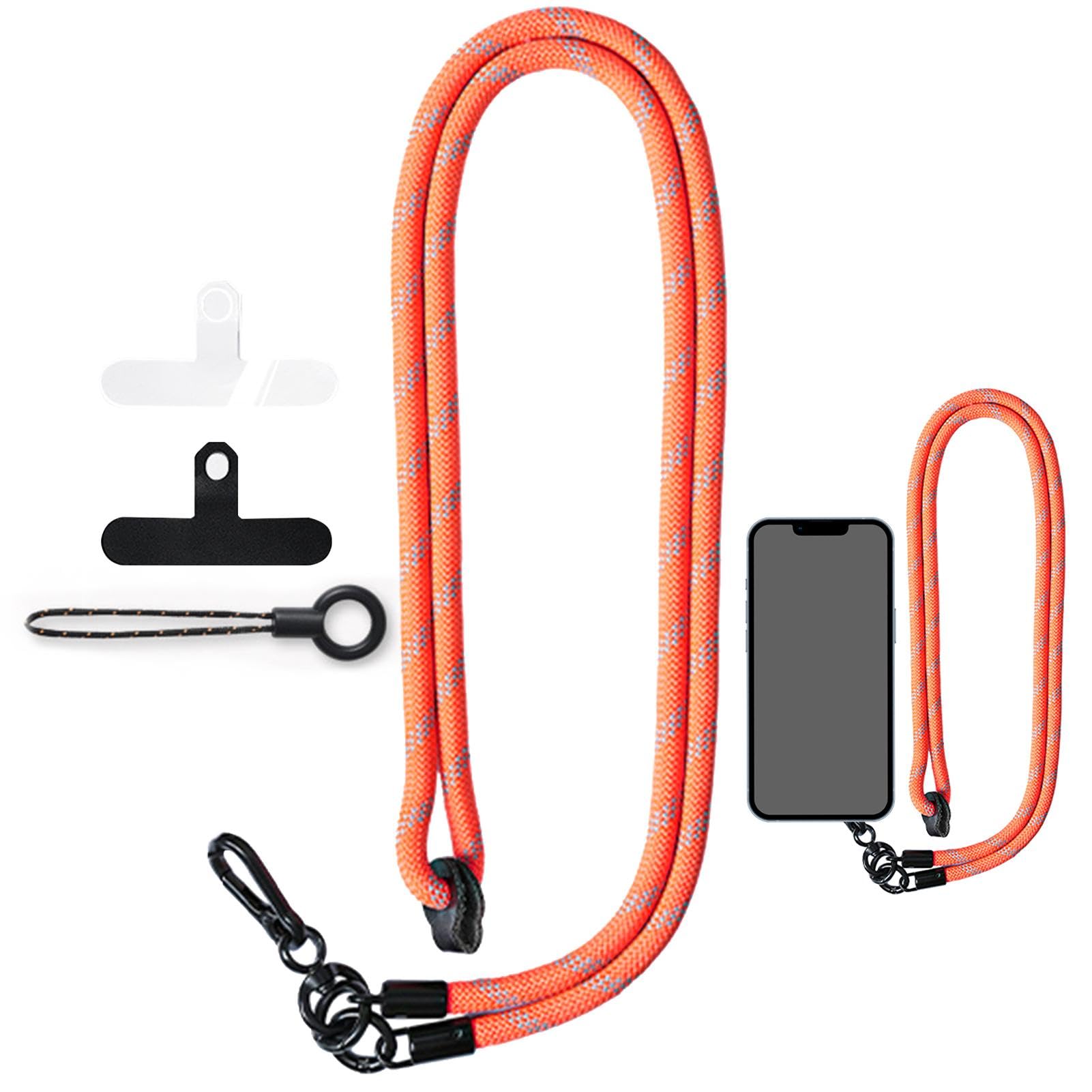 Handy-Umhängegurt, Handy-Umhängegurt | Vielseitiges Handy-Umhängeband,Tragbares Smartphone-Lanyard-Schulterhalsband für Mobiltelefone und Schlüssel von Janurium