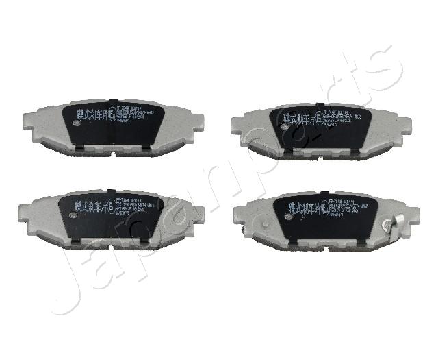 Bremsbelagsatz, Scheibenbremse Hinterachse Japanparts PP-704AF von Japanparts