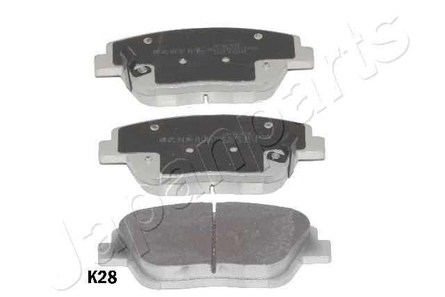 Bremsbelagsatz, Scheibenbremse Vorderachse Japanparts PA-K28AF von Japanparts