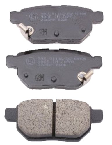 Japanparts PP-214AF Bremsbelagsatz, Scheibenbremse - (4-teilig) von Japanparts