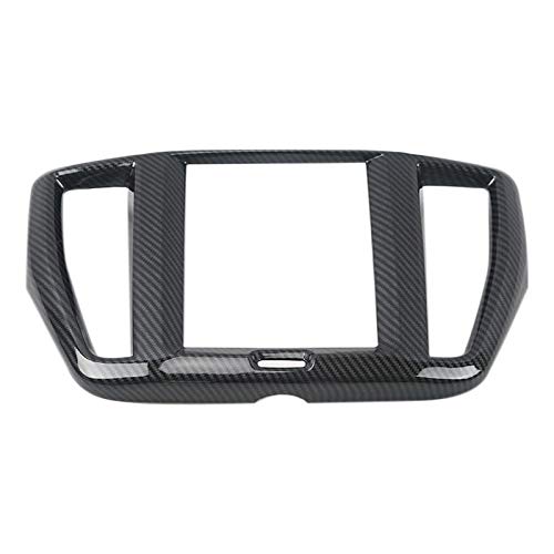 Jasaly Car Front Center Navigator Bildschirmabdeckung ZierrahmenüBerlagerung Styling-ZubehöR für XC60 2018 2019 Carbon von Jasaly