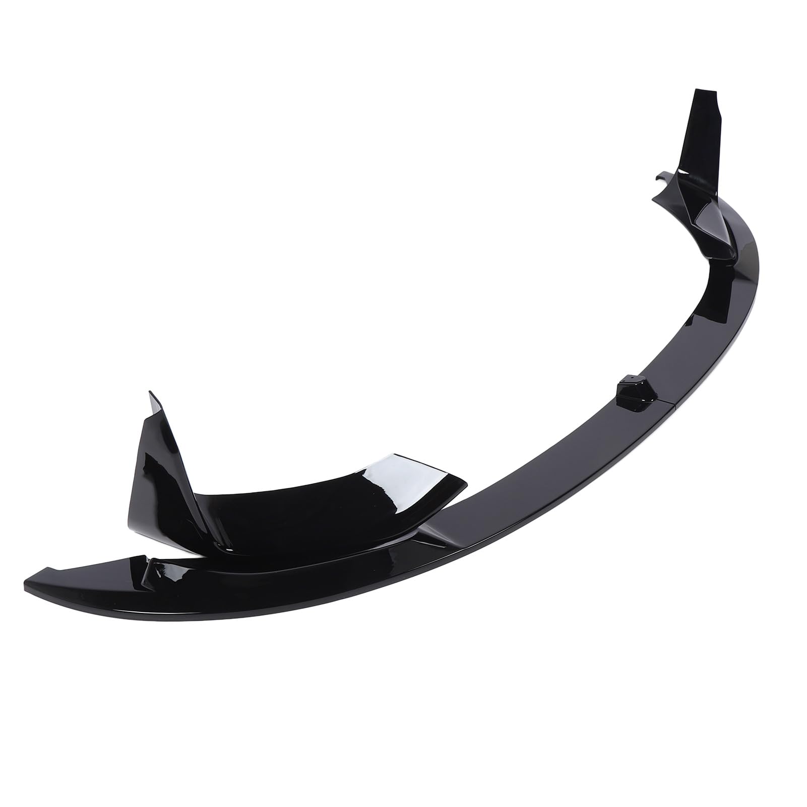 Frontstoßstangen-Lippenspoiler-Splitter, Glänzend Schwarz, Sportlicher Look, Frontlippen-Spoiler-Spoiler-Bodykit für F82 F83 M4 F80 M3 von Jauarta