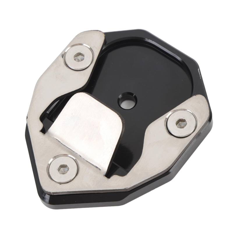 Motorrad Kickstand Pad Aluminiumlegierung Motorrad Kickstand Fuß Seitenständer Verlängerungsplatte für Himalayan SCRAM 411 von Jauarta