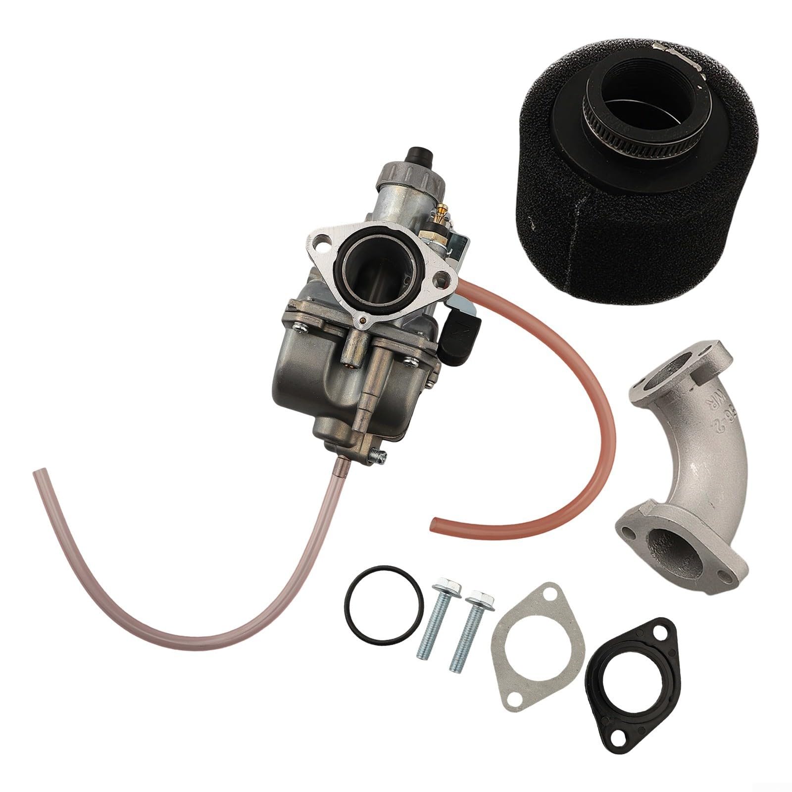 26 mm für VM22 Vergaser-Kit für Dirt Bike für Ansaugrohr, kompatibel mit 110 cc für 125 cc Motoren, inklusive Vergaser, Luftfilter, Dichtungen und mehr von Jayruit