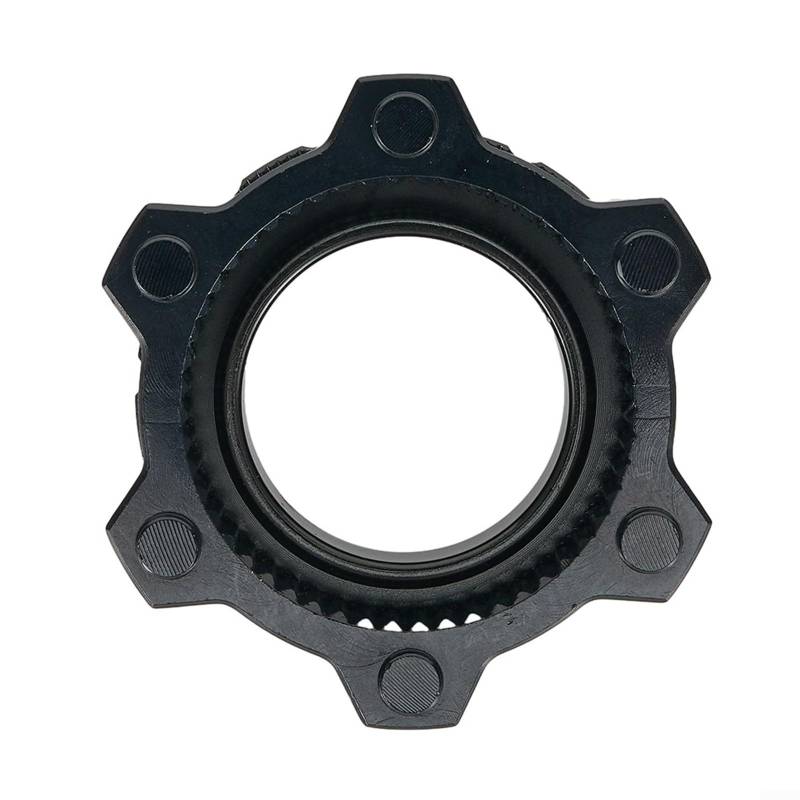 Fahrrad-Naben-Scheibenbremsen-Rotor-Adapter, Mittelschloss auf 6-Bolzen-Umwandlung, geeignet für Radfahrer BCD44MM (schwarz) von Jayruit