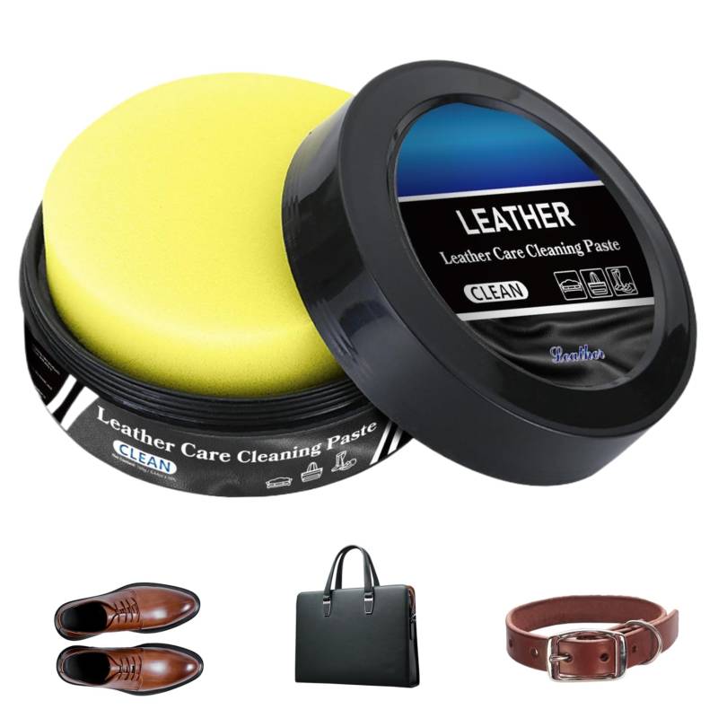 2pcs Leder Reparaturcreme 160 g farblose Wartungscreme für Autogürtelschuhe Taschen und mehr von Jcasbdn